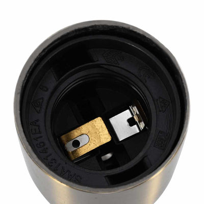 Pronssi lampuntelineet Rusetu E27 (2 kpl)