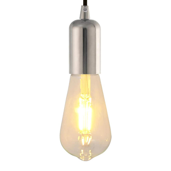 Lampuntelineet 2 kpl Satin Nickel E27