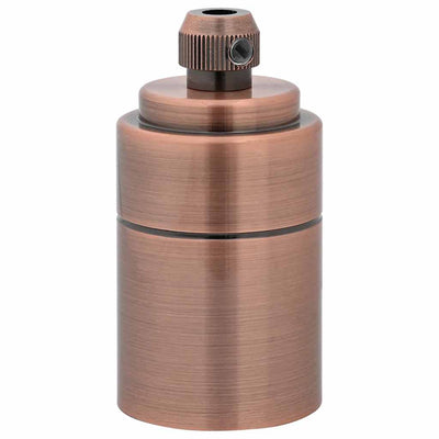 Red bronze lampuntelineet Rusetu (2 kpl e27)