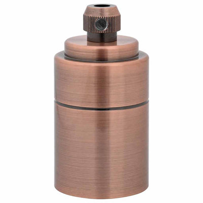 Red bronze lampuntelineet Rusetu (2 kpl e27)