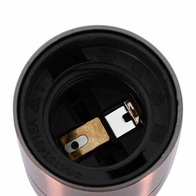 Red bronze lampuntelineet Rusetu (2 kpl e27)