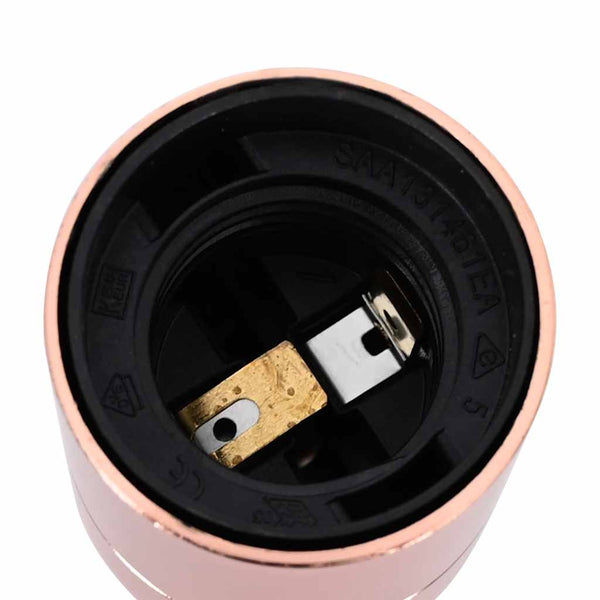 Lampuntelineet 2 kpl Rose Gold E27