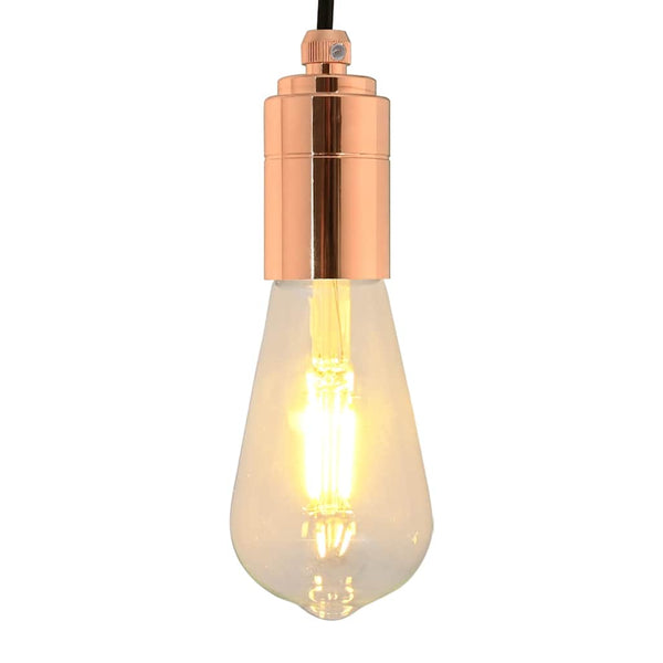 Lampuntelineet 2 kpl Rose Gold E27