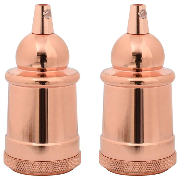 Lampuntelineet 2 kpl Rose Gold E27