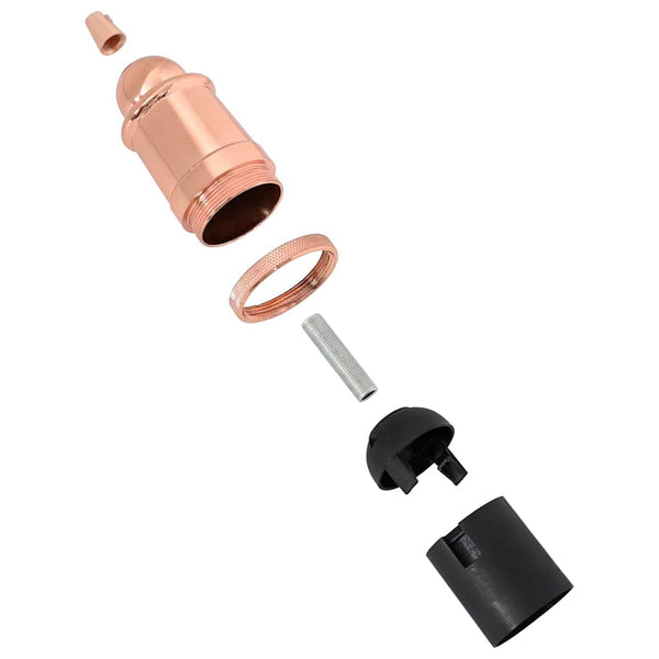 Lampuntelineet 2 kpl Rose Gold E27
