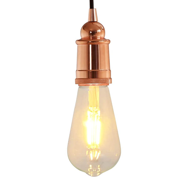 Lampuntelineet 2 kpl Rose Gold E27