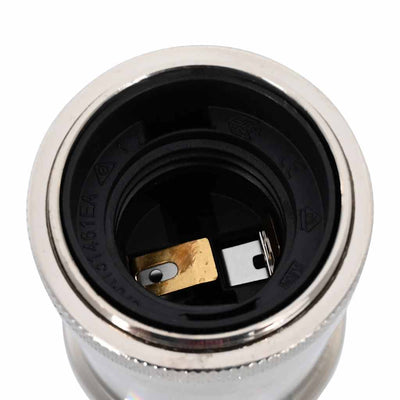 Satin nickel lampuntelineet Rusetu (2 kpl e27)