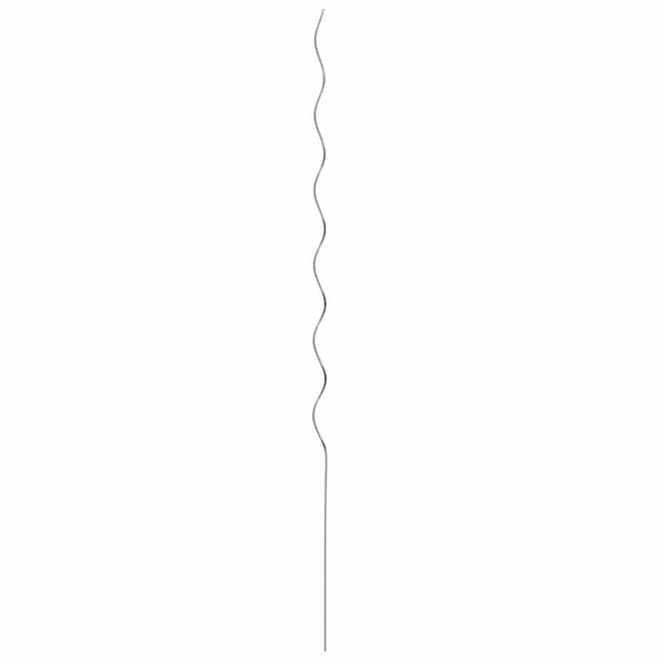 Kasvituki 50 kpl Hopea 150 x 0,6 x 0,6 cm Teräs