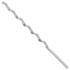 Kasvituki 20 kpl Hopea 150 x 0,6 x 0,6 cm Teräs
