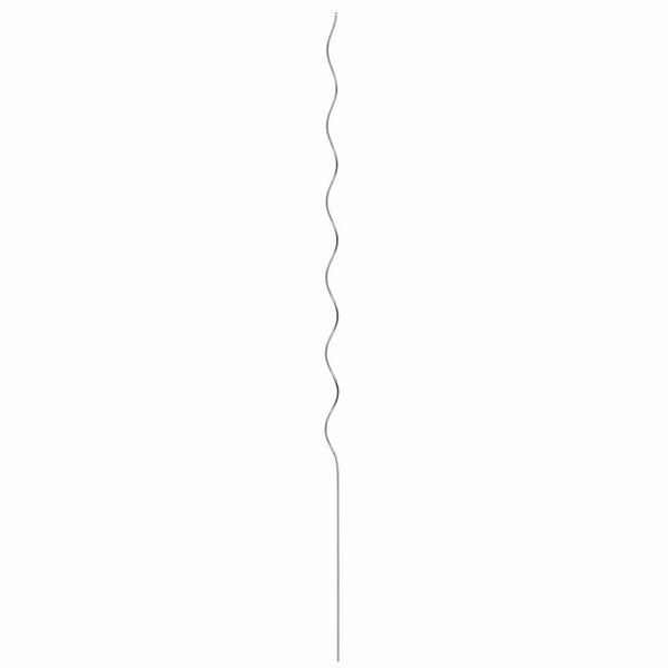 Kasvituki 20 kpl Hopea 150 x 0,6 x 0,6 cm Teräs