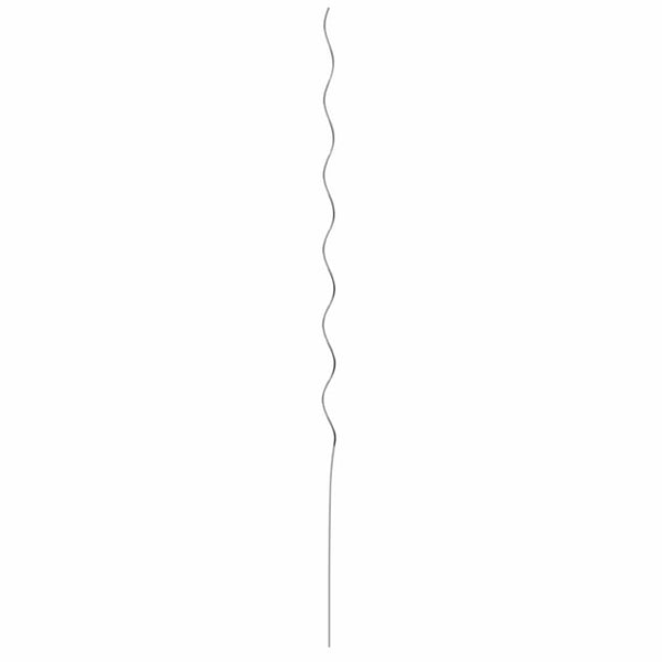 Kasvituki 20 kpl Hopea 150 x 0,6 x 0,6 cm Teräs