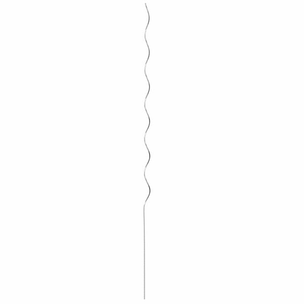 Kasvituki 5 kpl Hopea 150 x 0,6 x 0,6 cm Teräs