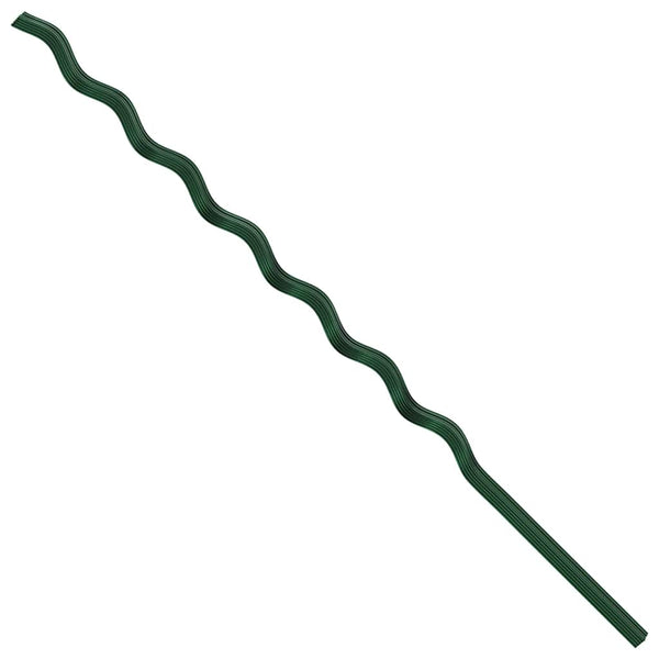 Kasvituki 20 kpl Vihreä 170 x 0,6 x 0,6 cm Teräs