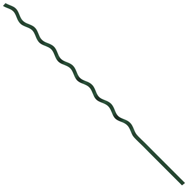 Kasvituki 5 kpl Vihreä 170 x 0,6 x 0,6 cm Teräs