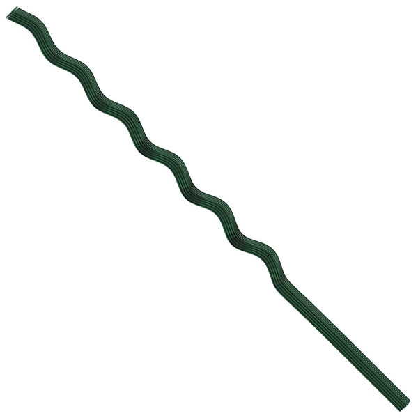 Kasvituki 20 kpl Vihreä 150 x 0,6 x 0,6 cm Teräs