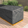 Huonekalusuojus 300 x 300 x 80 cm 210D Oxford-kangas L-muoto