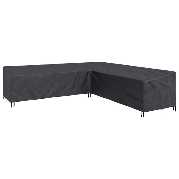 Huonekalusuojus 325 x 325 x 80 cm 600D Oxford-kangas L-muoto