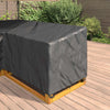 Huonekalusuojus 260 x 210 x 80 cm 420D Oxford-kangas L-muoto