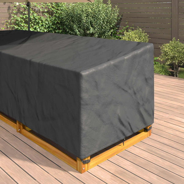 Huonekalusuojus 355 x 275 x 80 cm 210D Oxford-kangas L-muoto