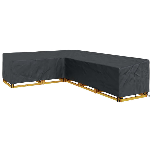 Huonekalusuojus 355 x 275 x 80 cm 600D Oxford-kangas L-muoto