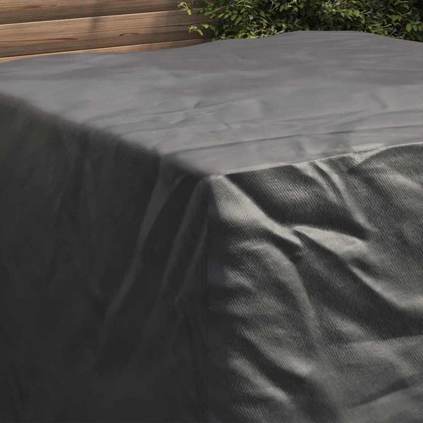 Huonekalusuojus Musta 125 x 125 x 74 cm 210D Oxford-kangas