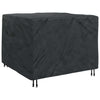Huonekalusuojus Musta 125 x 125 x 74 cm 420D Oxford-kangas