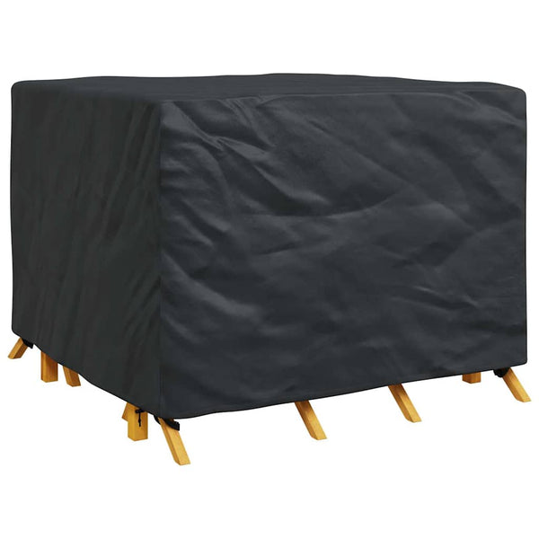 Huonekalusuojus Musta 125 x 125 x 74 cm 420D Oxford-kangas