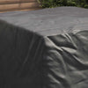 Huonekalusuojus Musta 135 x 135 x 90 cm 210D Oxford-kangas