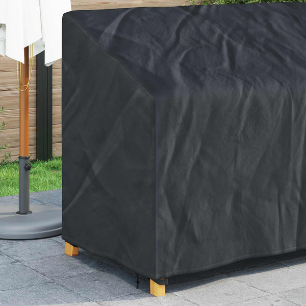 Puutarhapenkille tarkoitettu suojus 165 x 70 x 65 / 94 cm