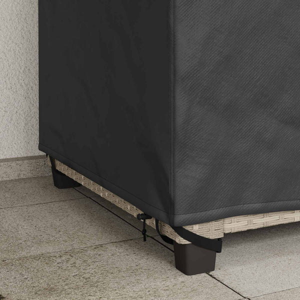 Puutarhatuolin Peite Musta 96 x 79 x 74 cm 210D Oxford-kangas