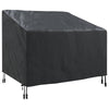Puutarhatuolin Peite Musta 96 x 79 x 74 cm 210D Oxford-kangas