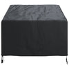 Puutarhatuolin Peite Musta 96 x 79 x 74 cm 210D Oxford-kangas