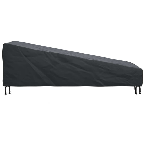 Ulkokalusteiden suojapeite 203 x 81 x 63 cm 600D Oxford-kangas