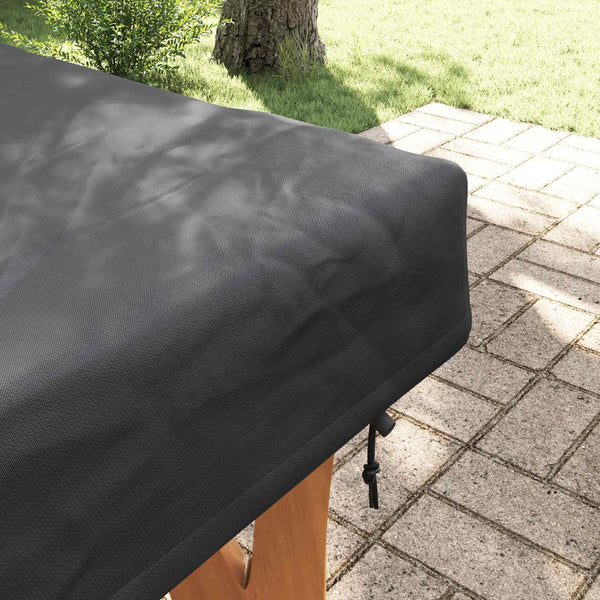 Pöytä suojus 162 x 92 x 15 cm kangas Suorakaide Vedenpitävä