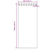 Verhot 2 kpl Musta 140 x 260 cm Sametti