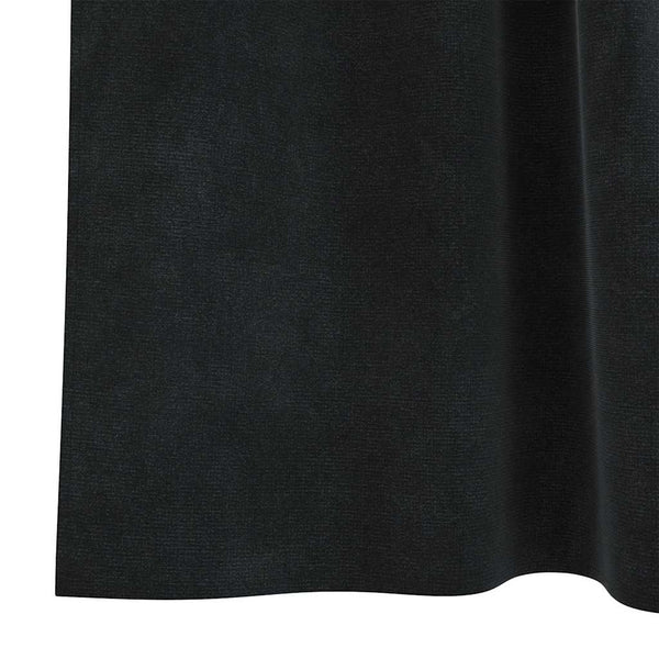 Verhot 2 kpl Musta 140 x 260 cm Sametti