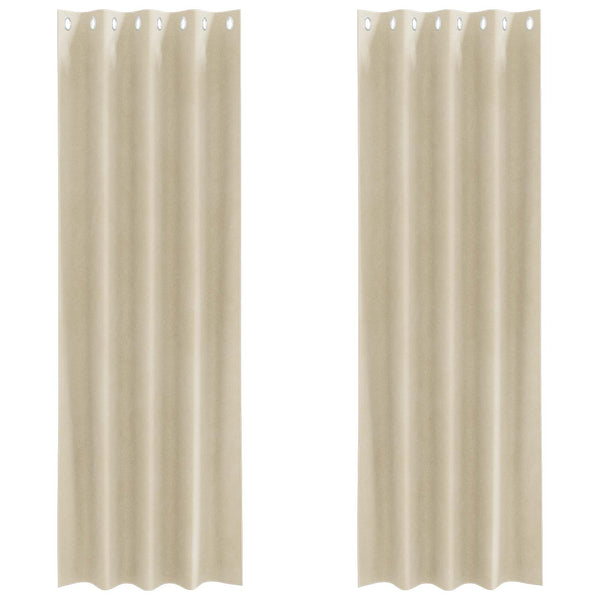 Verhot 2 kpl Kerma 140 x 245 cm Sametti