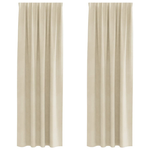 Verhot 2 kpl Kerma 140 x 225 cm Sametti