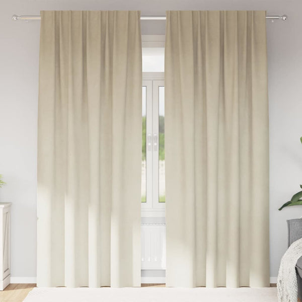 Verhot 2 kpl Kerma 140 x 245 cm Sametti