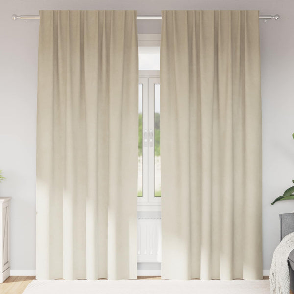 Verhot 2 kpl Kerma 140 x 260 cm Sametti