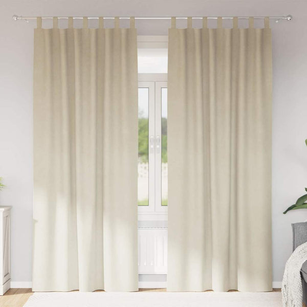 Verhot 2 kpl Kerma 140 x 260 cm Sametti