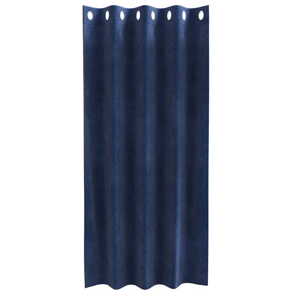 Verhot 2 kpl Tumma Sininen 140 x 175 cm Sametti