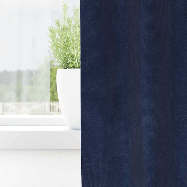Verhot 2 kpl Tumma Sininen 140 x 175 cm Sametti