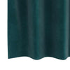 Verhot 2 kpl Tummanvihreä 140 x 140 cm Sametti