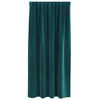 Verhot 2 kpl Tummanvihreä 140 x 175 cm Sametti
