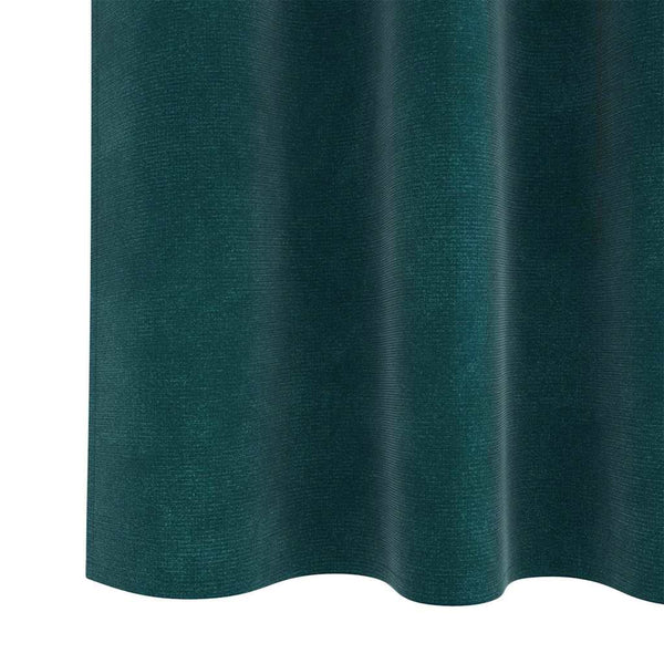 Verhot 2 kpl Tummanvihreä 140 x 245 cm Sametti