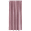 Verhot 2 kpl Tumma vaaleanpunainen 140 x 175 cm Sametti