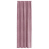 Verhot 2 kpl Tumma vaaleanpunainen 140 x 245 cm Sametti