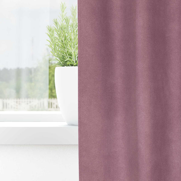 Verhot 2 kpl Tumma vaaleanpunainen 140 x 140 cm Sametti