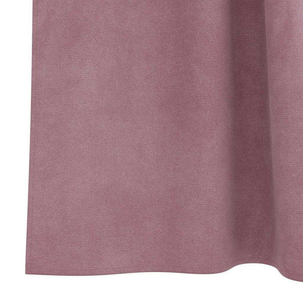 Verhot 2 kpl Tumma vaaleanpunainen 140 x 245 cm Sametti